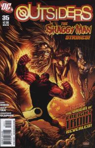 Outsiders, The (4th Series) #35 VF/NM ; DC | Shaggy Man