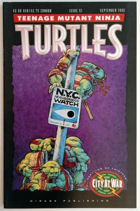 Teenage Mutant Ninja Turtles #51 