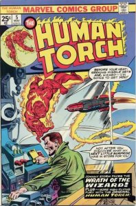 Human Torch (1974 series)  #5, Good+ (Stock photo)