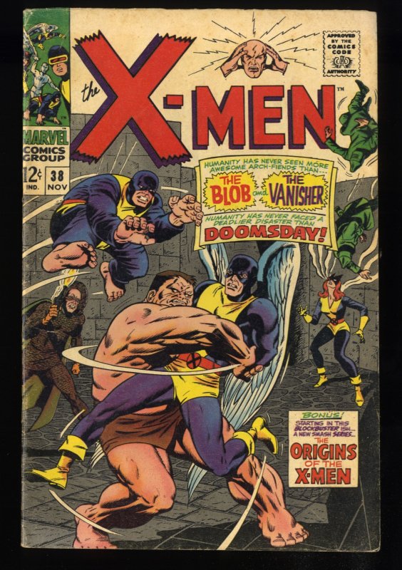 X-Men #38 VG+ 4.5