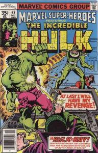 Marvel Super-Heroes (Vol. 1) #68 GD ; Marvel | low grade comic Hulk 114 reprint