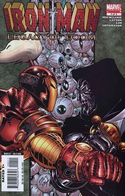 Iron Man: Legacy of Doom   #4, NM (Stock photo)