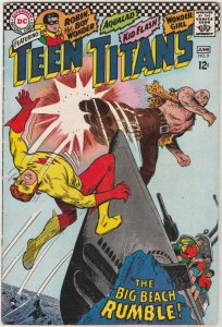 Teen Titans, The #9 (Jun-67) VF+ High-Grade Kid Flash, Robin, Wonder Girl, Sp...