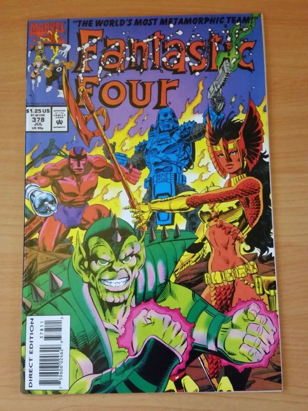 Fantastic Four #378 ~ NEAR MINT NM ~ 1993 MARVEL COMICS