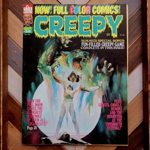 CREEPY #56 VG+ (Warren 1973) 1st Series Richard Corben, Jose Bea SANJULIAN Cover
