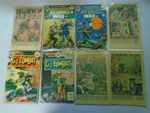 Silver + Bronze age DC War comics reader lot 47 different issues