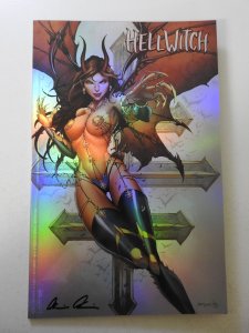 Hellwitch: Hellbourne #1 Holo Foil Edition (2019) NM Condition! Signed W/ COA!