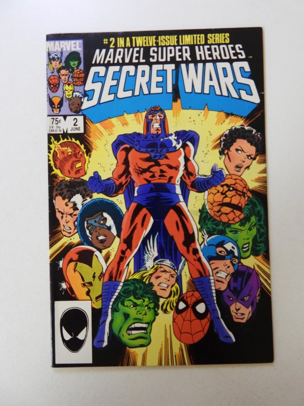 Marvel Super Heroes Secret Wars #2 (1984) VF- condition