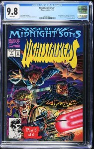 Nightstalkers #1 (11/92) Graded CGC 9.8