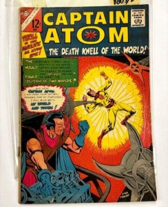 CAPTAIN ATOM 80 VG Loose Staple Charlton Comics April 1966 Steve Ditko Joe Gil