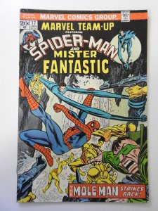 Marvel Team-Up #17 (1974) GD/VG Condition rusty staples