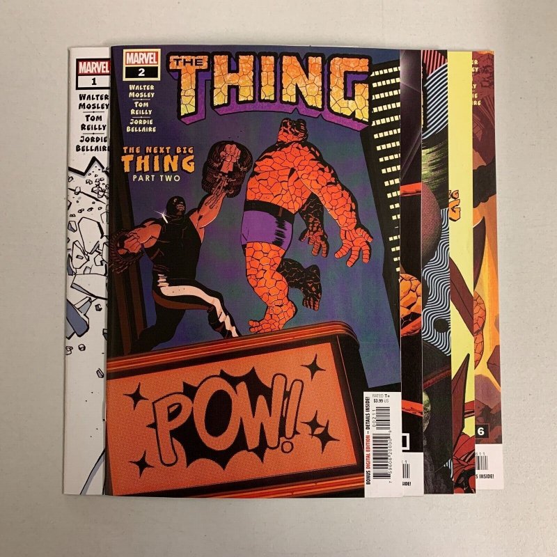 The Thing #1-6 Set (Marvel 2021) 1 2 3 4 5 6 Waler Mosley (9.0+) 