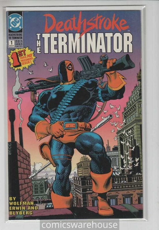 DEATHSTROKE THE TERMINATOR (1991 DC) #1 NM A48476