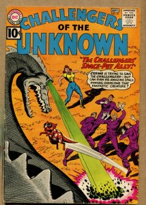 Challengers Of The Unknown #21 -1961 (Grade 6.0) WH