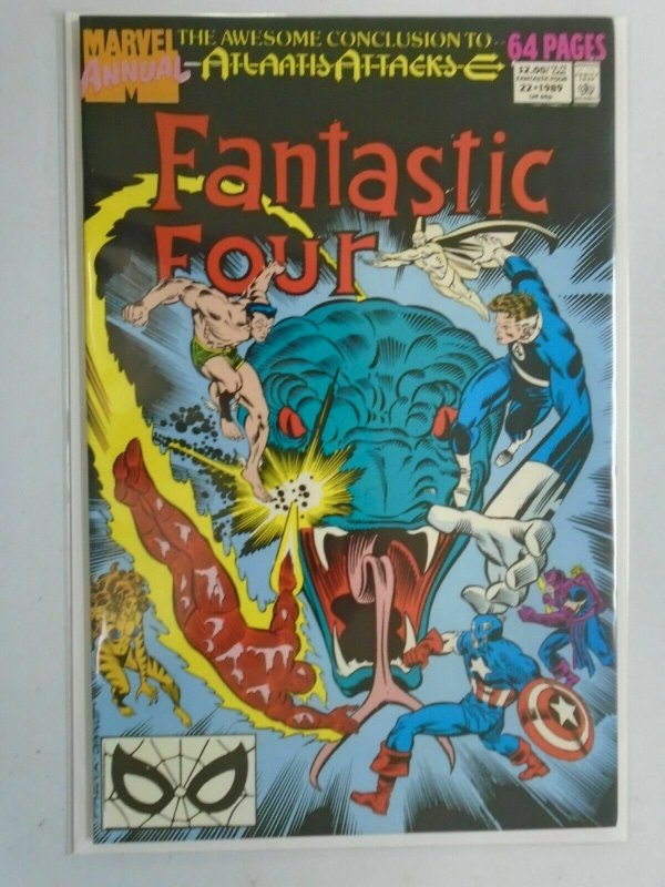 Fantastic Four Annual #22 8.0 VF (1989 1st Series)