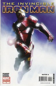 Invincible Iron Man #4 Variant Cover (2008)  NM+ to NM/M  original owner