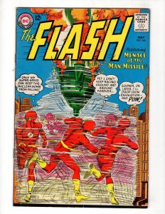 The Flash #144 (1964) MENACE OF THE MAN - MISSILE!  Infantino / ID#281