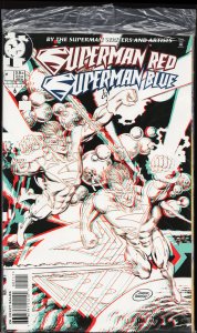 Superman Red/Superman Blue 3-D Cover (1998) Superman