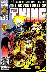 Lot Of 3 The Thing Marvel Comic Book #2 3 4 Thor Iron Man J192