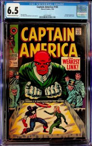 Captain America #103 (1968) - CGC 6.5 - Cert#4475194007