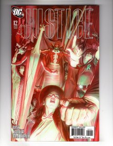 Justice #12 (2007) Alex Ross Heroes Cover !!!  / SB#2