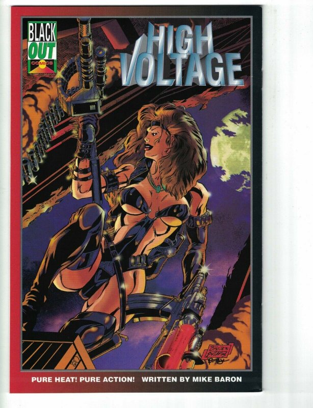 Bad Girls of Blackout Annual #1 VF/NM signed - Lady Vampire - Hari Kari - Violet 