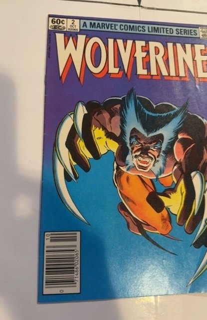 Wolverine #2 (1982) 1st solo limited series.
