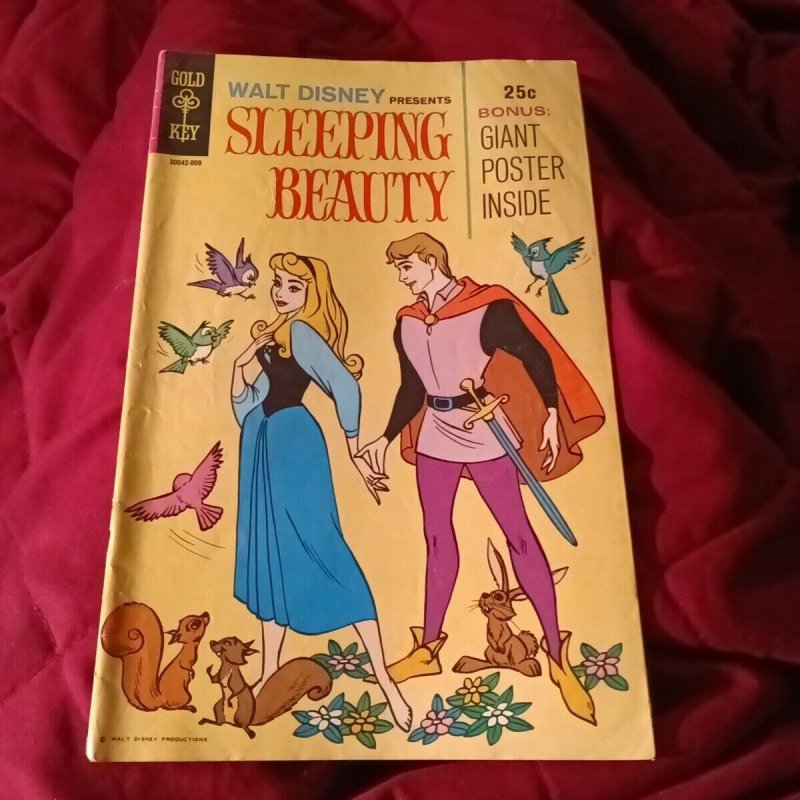 Sleeping Beauty Gold Key comics 1970 Walt Disney productions movie adaptation  