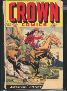 Crown Comics #17 (1949) Voodah