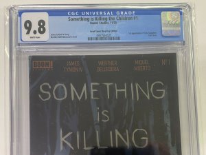 Something is Killing the Children #1 SIKTC CGC 9.8 NM/MT LCSD Foil Cvr Tynion