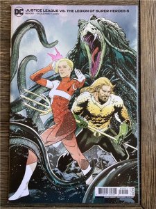 Justice League vs. The Legion of Super-Heroes #5 Variant Cover (2022)