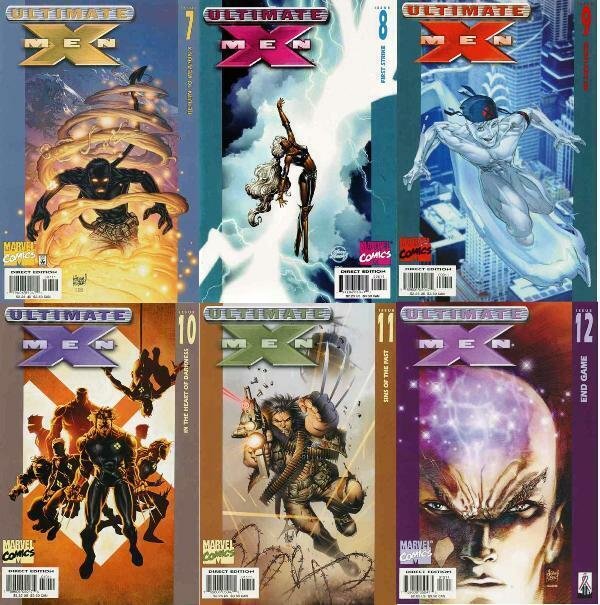 ULTIMATE X MEN (2001-2009) 7-12  Return Of Weapon X