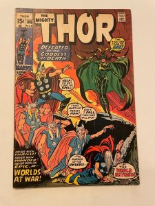 The Mighty Thor # 186 FN/VF Marvel Comic Book Loki Sif Odin Asgard 25 LI2