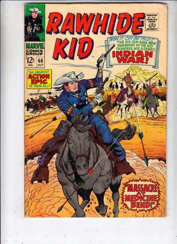 Rawhide Kid #60 (Oct-67) VG/FN Mid-Grade Rawhide Kid