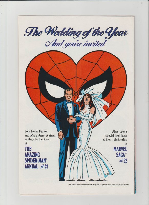 Captain America #333 (1987) VF