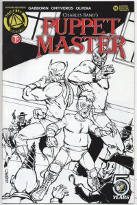 PUPPET MASTER #18, NM-, Bloody Mess, 2015 2016, Dolls, Killers, LTD Sketch cover