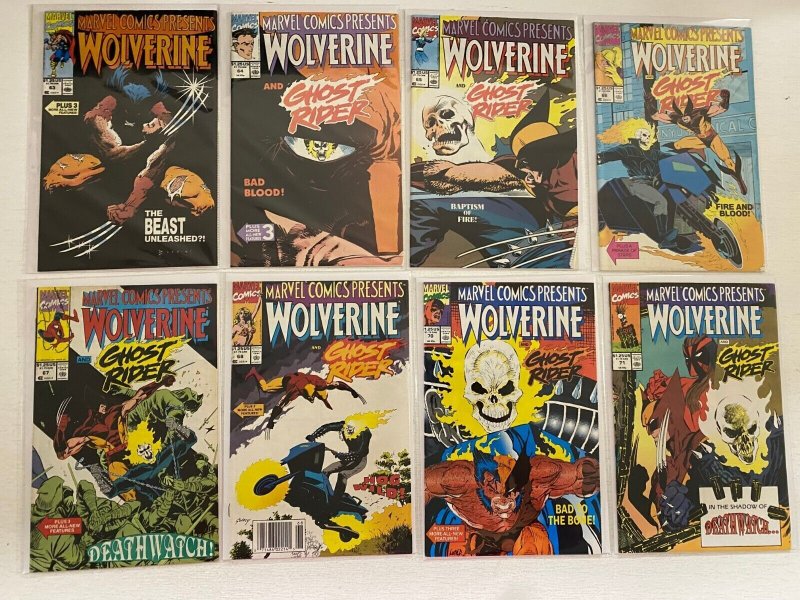 Marvel Comics Presents lot 50 different from #1-104 avg 7.0 FN VF (1988-92)