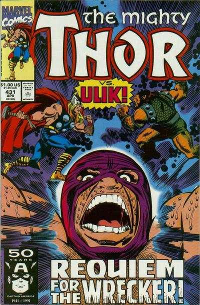 Thor (1966 series)  #431, NM + (Stock photo)