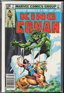 King Conan #9 Newsstand Edition (1982) Conan