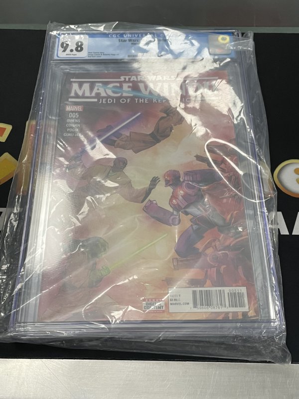 Star Wars: Mace Windu #5 (2018) CGC 9.8