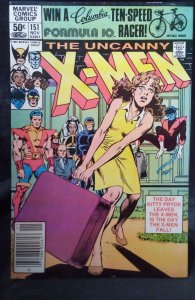 The Uncanny X-Men #151 Newsstand Edition (1981)