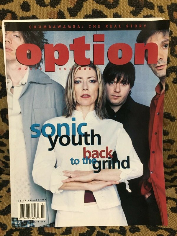 OPTION MAGAZINE #79 May/April 1998 - SONIC YOUTH VICTORIA WILLIAMS