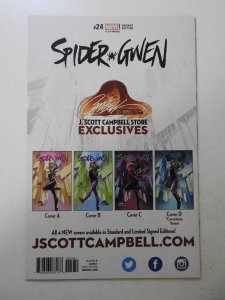 Spider-Gwen #24 Campbell Variant (2017) NM Condition!