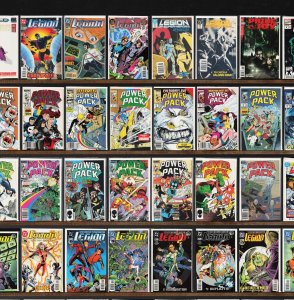 Huge Lot 150+ Comics with Legion Of Super Heroes, Power Pack & More!