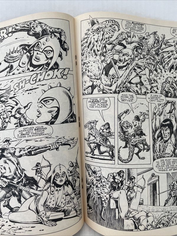 Savage Sword Of Conan #141 Marvel Magazine 