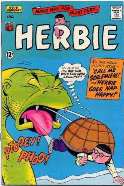 Herbie (1964 series) #15, Fine- (Stock photo)