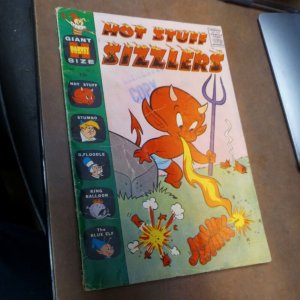 HARVEY COMICS: GIANT-SIZE HOT STUFF SIZZLERS #3 SILVER AGE 1961 THE LITTLE DEVIL