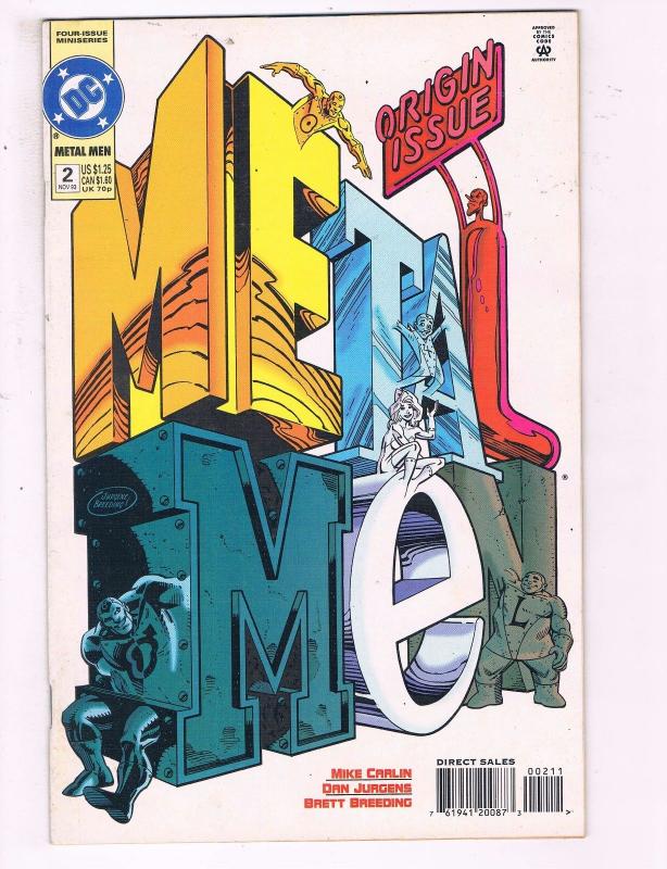 Metal Men #2 VF DC Comics Comic Book Carlin DE14