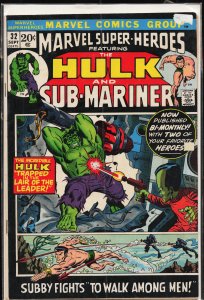Marvel Super-Heroes #32 (1972) Namor the Sub-Mariner