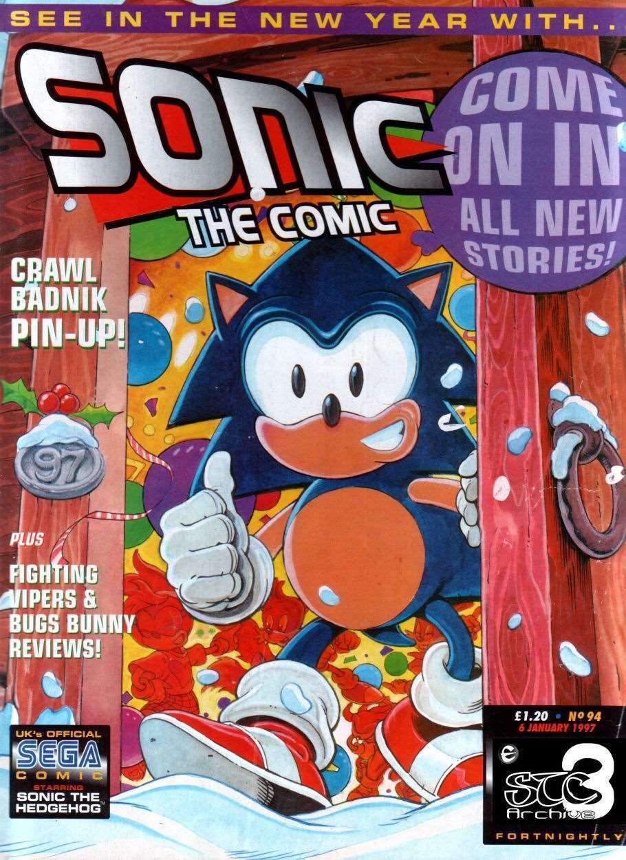  Sonic the Comic #84 FN ; Fleetway Quality comic book